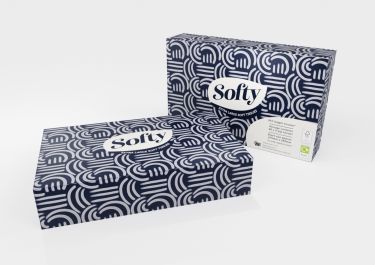 24 X Mansize Tissues - 80 Sheets - 2 Ply