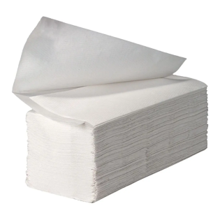V Fold Hand Towel White 2Ply