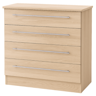 Europa Urban: 4 Drawer Chest-Bardolino